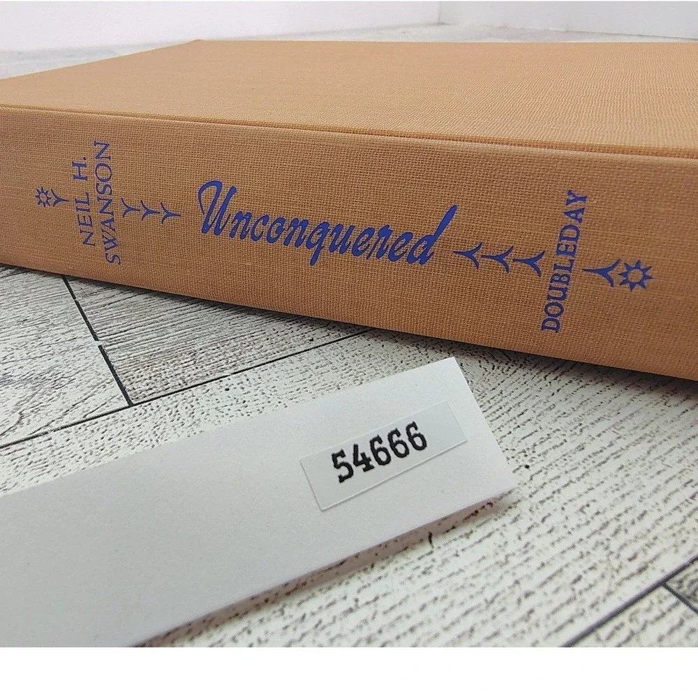Unconquered Neil H. Swanson 1947 BCE Pontiac Conspiracy Vintage‎ Hardcover